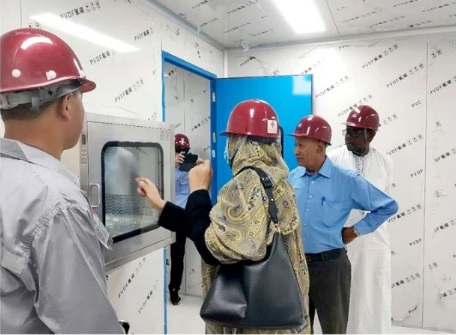 中国政府援毛里塔尼亚国家公共卫生研究院生物安全实验室扩建与设备升级项目